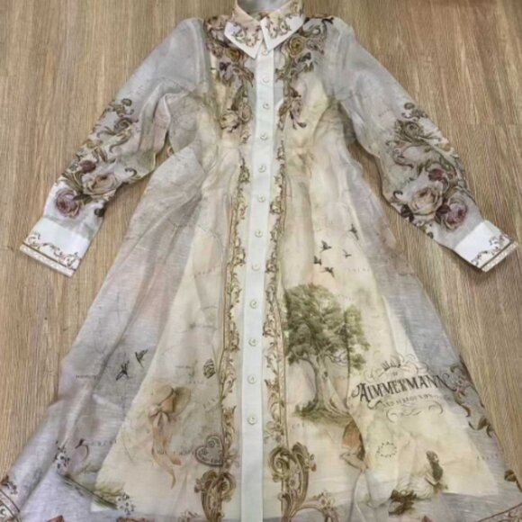 Zimmermann Dresses & Skirts - Zimmerman Cream Floral Blouse